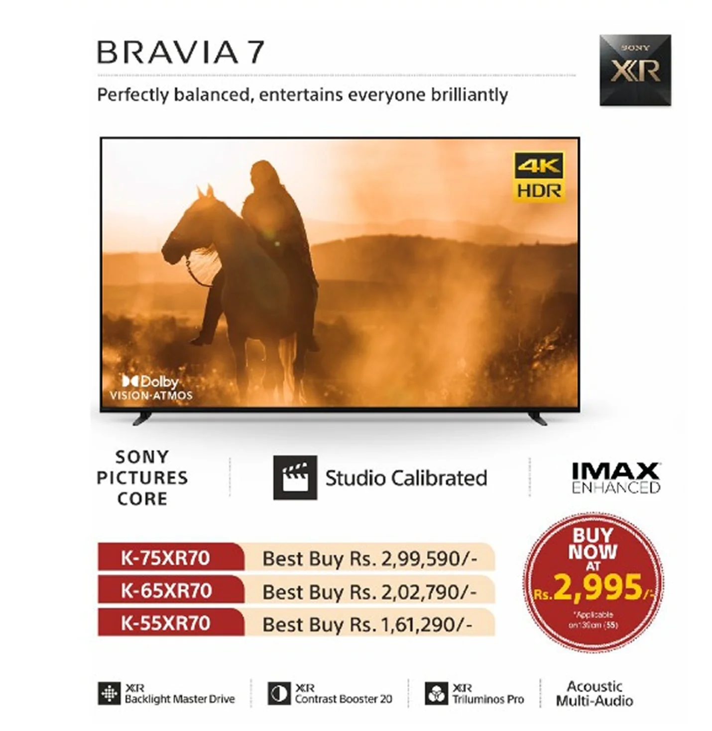 Sony Bravia 7 Mini LED 4K TV
